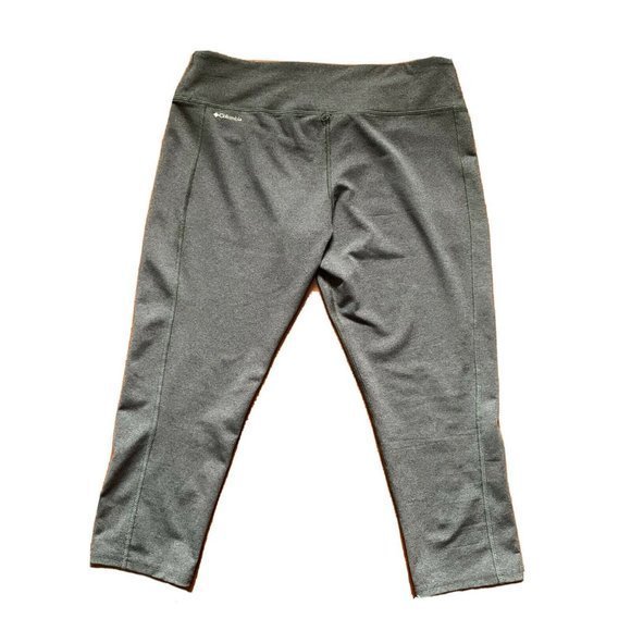 COLUMBIA SPORTSWEAR Women's Stretch Waist Gray Logo‎ Legging Size Medium - Picture 5 of 6